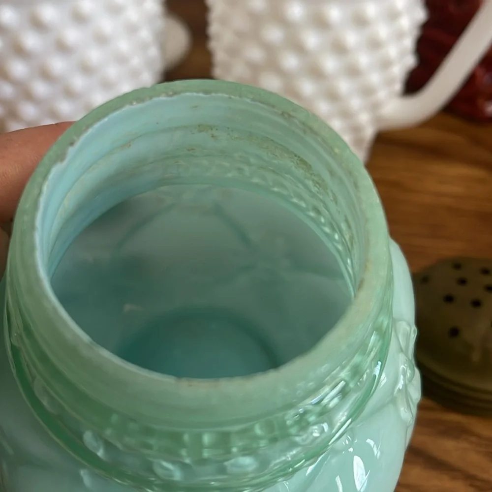 Antique blue glass - Picture 8 of 11